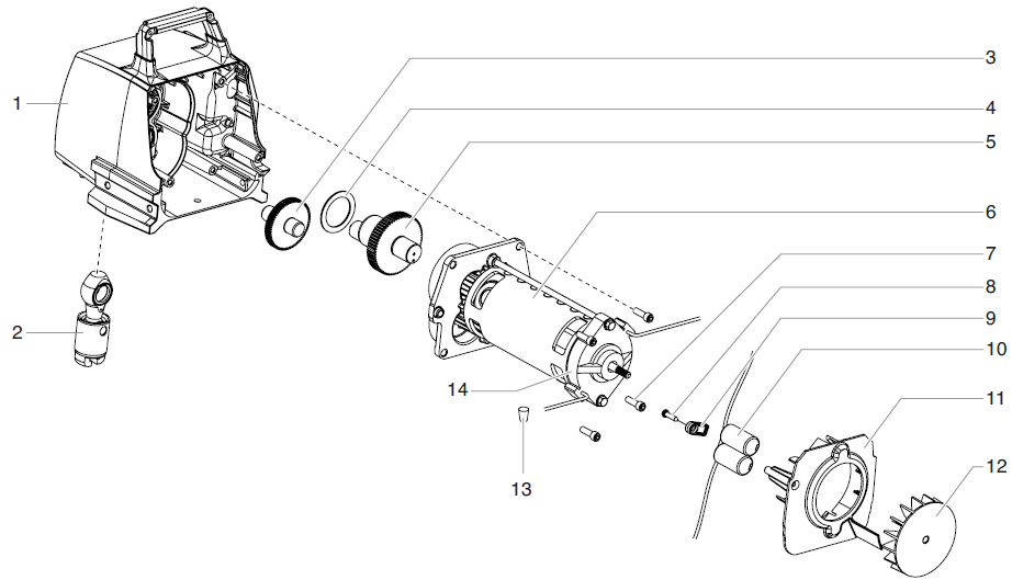 RentSpray 500 Drive Assembly